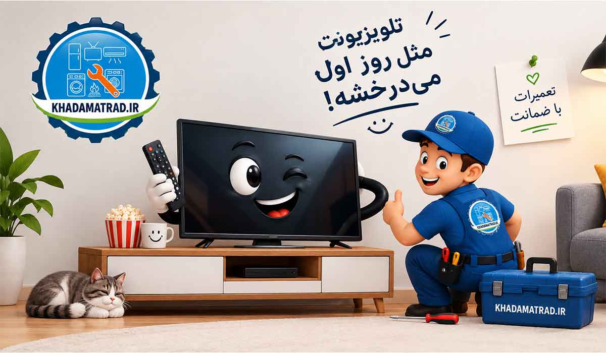 تعمیرات تلویزیون در قم | اعزام فوری تکنسین