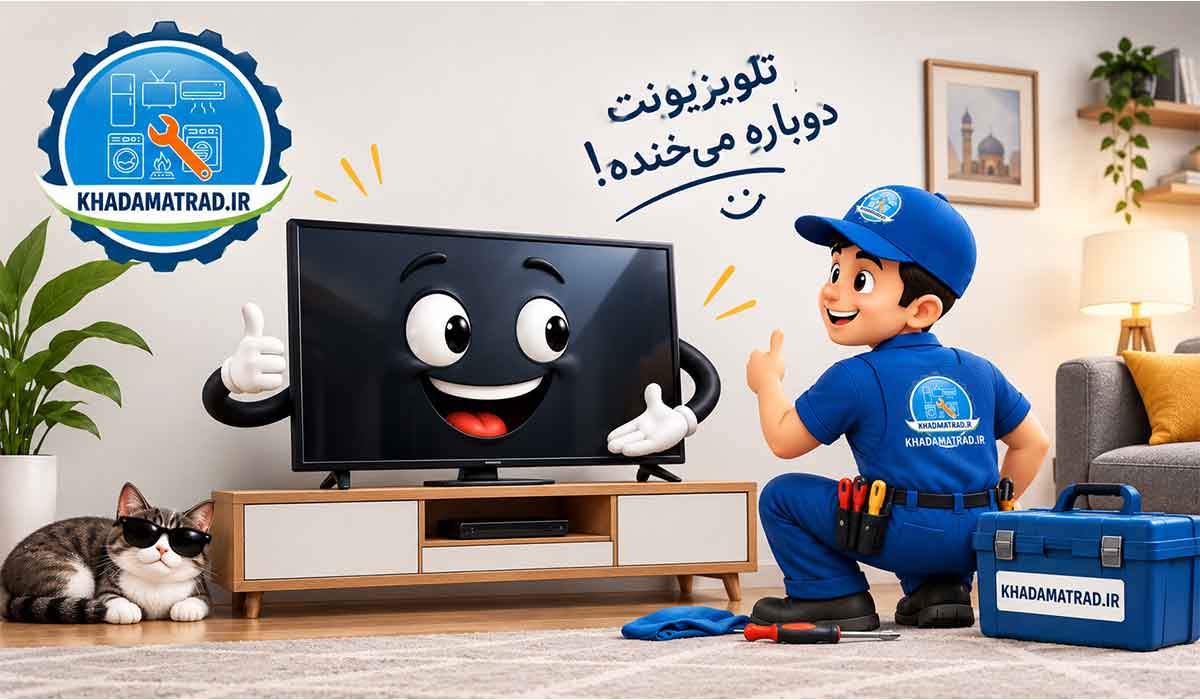 تعمیرات تلویزیون در کاشان | خدمات در محل