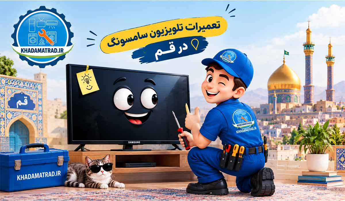 تعمیرات تلویزیون سامسونگ در قم | اعزام فوری تکنسین